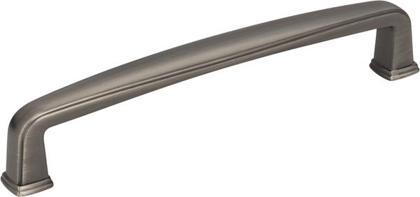 Jeffrey Alexander - 128 mm Center-to-Center Lightly Square Milan 1 Cabinet Pull