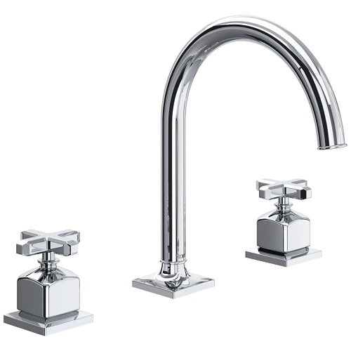 Rohl - Apothecary Widespread Lavatory Faucet With C-Spout