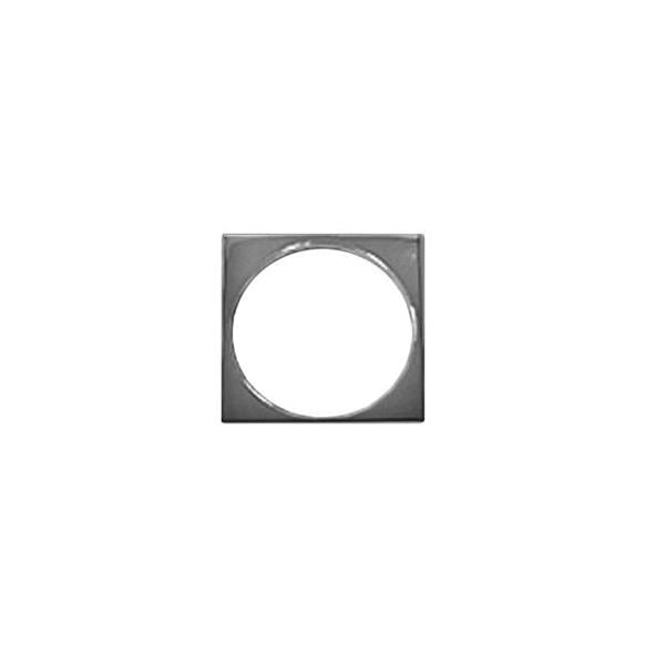 Sigma - Tile Square Only - 4-1/2 Inch With 3-5/8 Inch Diameter Opening