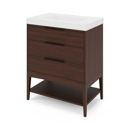 Jeffrey Alexander - Gardner 30 Inch W  Single Basin Bathroom Vanity Set