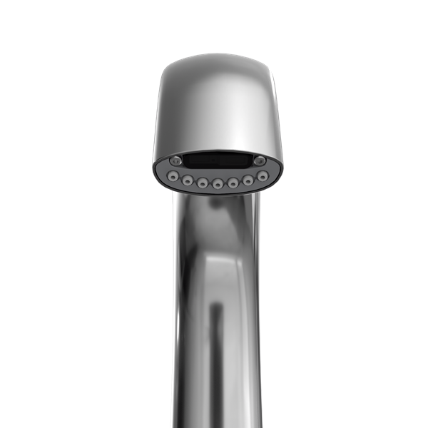 Toto - Gooseneck Vessel Ac Powered 0.35 Gpm Touchless Bathroom Fauce, 20 Second On-Demand Flow