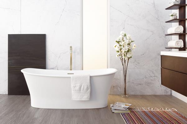 Wetstyle - Cloud 62 X 29 7/8 X 20 7/16 Freestanding Bathtub