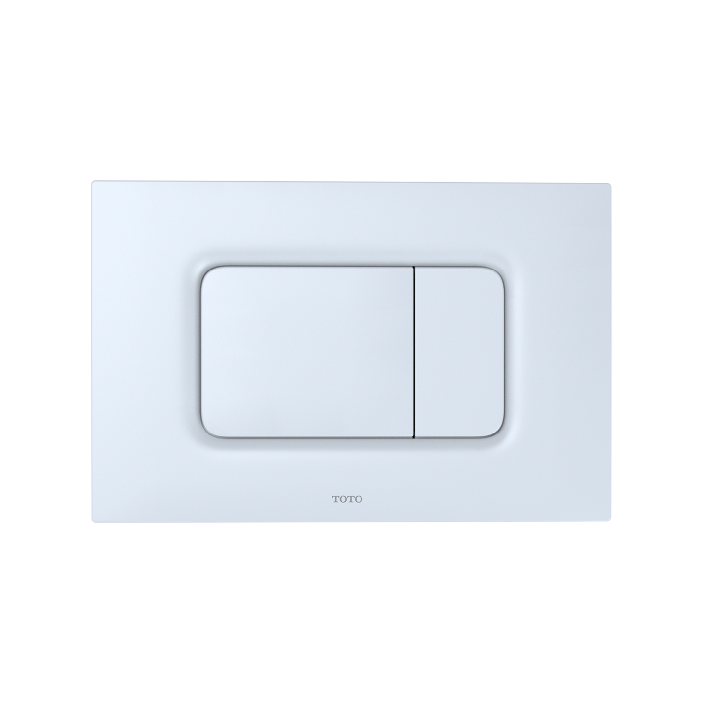 Toto - Dual Flush Rectangle Push Button Plate For Select Duofit In-Wall Tank Unit