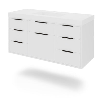 Jeffrey Alexander - Gardner 48 Inch W  Single Basin Bathroom Vanity Set