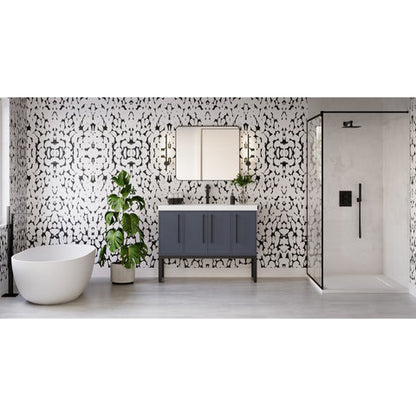 Jeffrey Alexander - Tempest 48 Inch W  Single Basin Bathroom Vanity Set