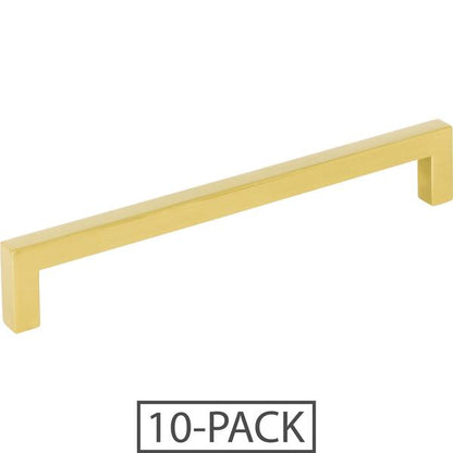 Elements - 160 mm Center-to-Center Square Stanton Cabinet Bar Pull - 10-Pack
