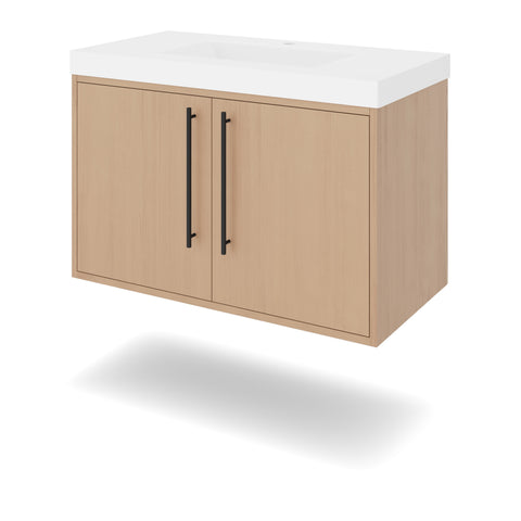 Jeffrey Alexander - Tempest 36 Inch W  Single Basin Bathroom Vanity Set