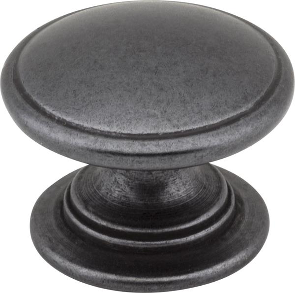 Jeffrey Alexander - 1-1/4 Inch Diameter Dark Bronze Durham Cabinet Knob