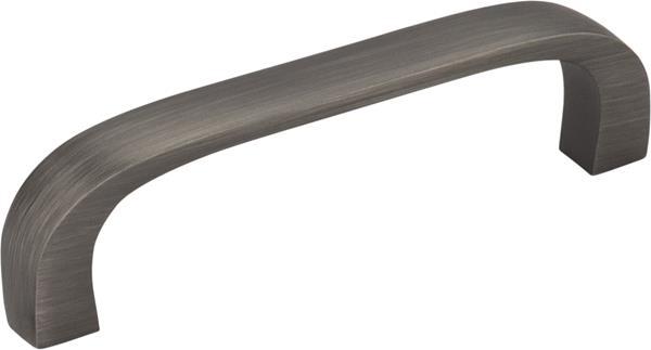 Elements - 3 Inch Center-to-Center Square Slade Cabinet Pull