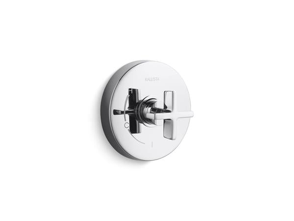 Kallista - One Pressure Balance Trim, Cross Handle