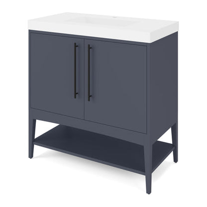 Jeffrey Alexander - Tempest 36 Inch W  Single Basin Bathroom Vanity Set
