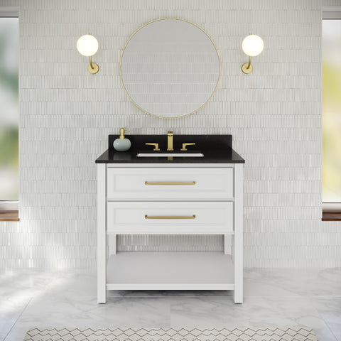 Jeffrey Alexander - Kipling 36 Inch W  Single Basin Bathroom Vanity Set