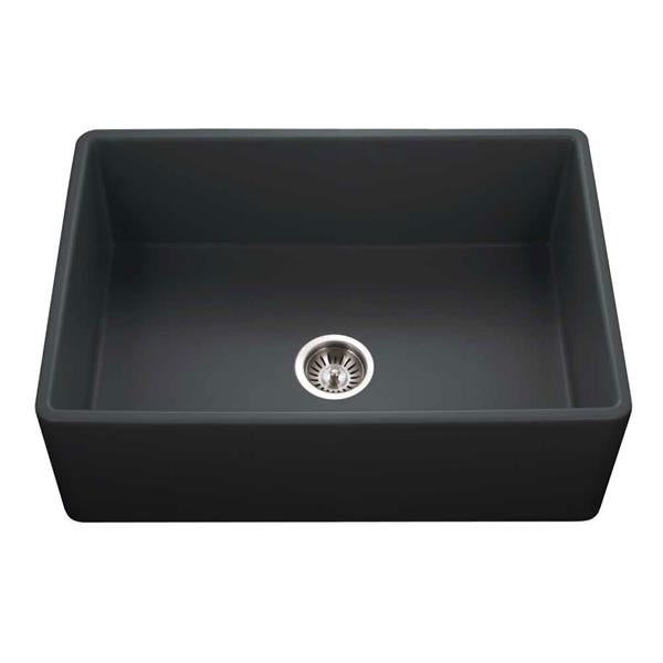 Hamat - Apron-Front Fireclay Single Bowl Kitchen Sink