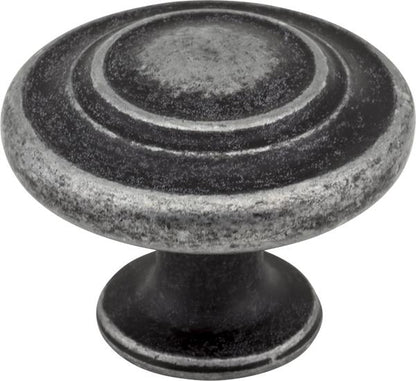 Elements - 1-5/16 Inch Diameter Round Arcadia Cabinet Knob