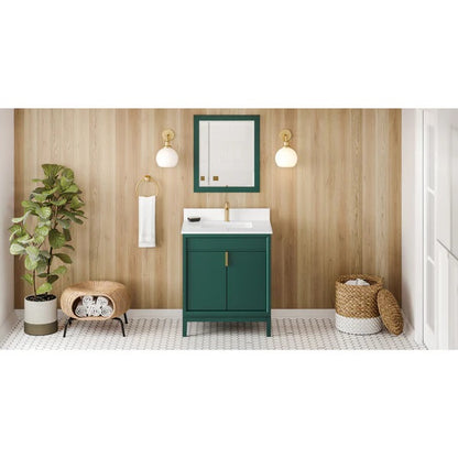 Jeffrey Alexander - Theodora 30 Inch W  Single Basin Bathroom Vanity Set