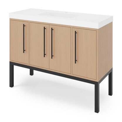 Jeffrey Alexander - Tempest 48 Inch W  Single Basin Bathroom Vanity Set