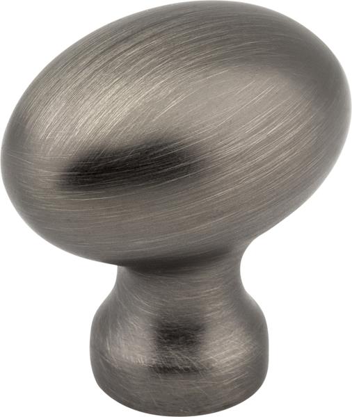 Jeffrey Alexander - 1-3/16 Inch Overall Length Football Bordeaux Cabinet Knob