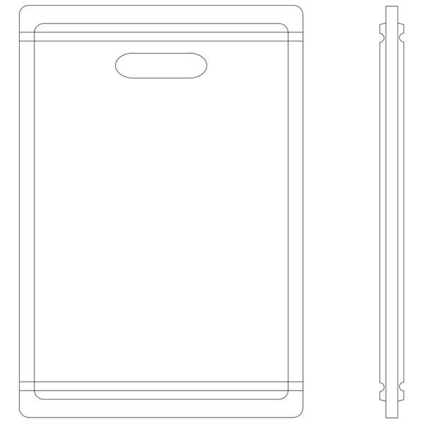 Hamat - Hardwood Cutting Board - fits REN-16-OS2618 and REN-16-OS3218