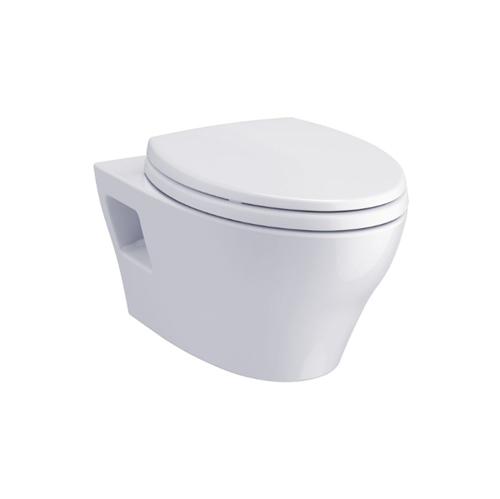 Toto - EP Wall-Hung Elongated Toilet and DuoFit in-wall Tank System with Copper Supply Line