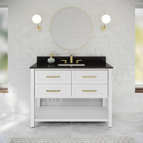 Jeffrey Alexander - Kipling 48 Inch W  Single Basin Bathroom Vanity Set