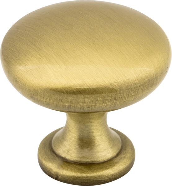 Elements - 1-3/16 Inch Diameter Madison Cabinet Mushroom Knob