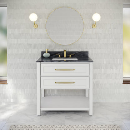 Jeffrey Alexander - Kipling 36 Inch W  Single Basin Bathroom Vanity Set