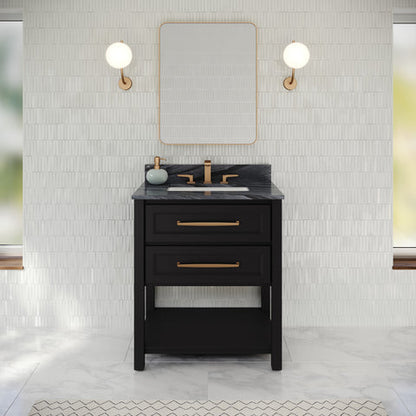 Jeffrey Alexander - Kipling 30 Inch W  Single Basin Bathroom Vanity Set