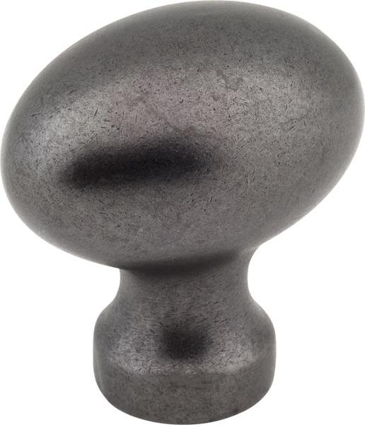 Jeffrey Alexander - 1-3/16 Inch Overall Length Football Bordeaux Cabinet Knob