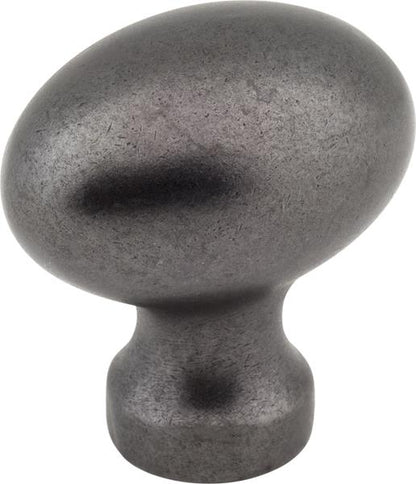 Jeffrey Alexander - 1-3/16 Inch Overall Length Football Bordeaux Cabinet Knob