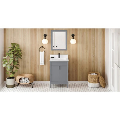 Jeffrey Alexander - Theodora 24 Inch W  Single Basin Bathroom Vanity Set