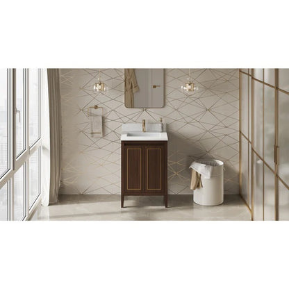 Jeffrey Alexander - Percival 24 Inch W  Single Basin Bathroom Vanity Set