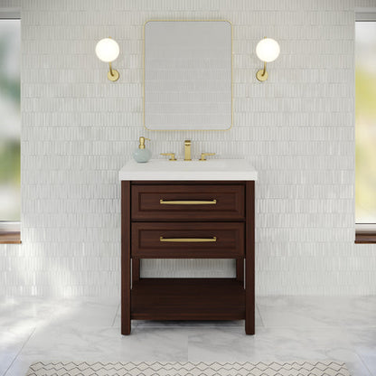 Jeffrey Alexander - Kipling 30 Inch W  Single Basin Bathroom Vanity Set