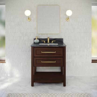 Jeffrey Alexander - Kipling 30 Inch W  Single Basin Bathroom Vanity Set