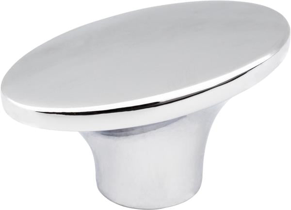 Jeffrey Alexander - 1-7/8 Inch Overall Length Oval Hudson Cabinet Knob