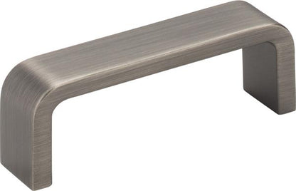Elements - 3 Inch Center-to-Center Square Asher Cabinet Pull