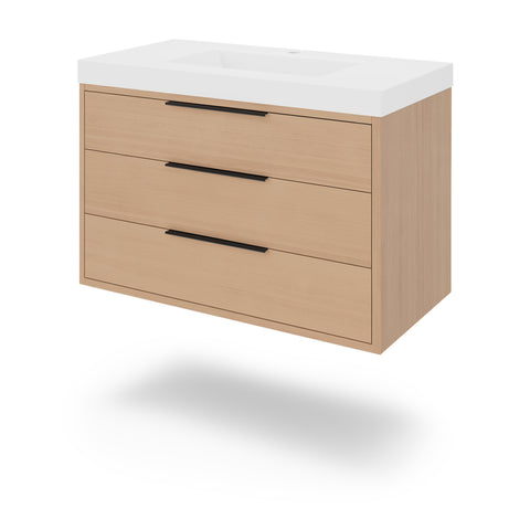 Jeffrey Alexander - Gardner 36 Inch W  Single Basin Bathroom Vanity Set