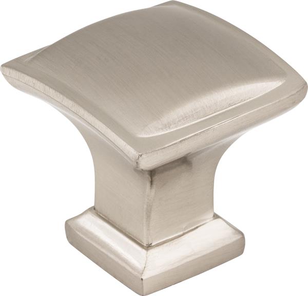Jeffrey Alexander - 1-1/4 Inch Overall Length Square Annadale Cabinet Knob