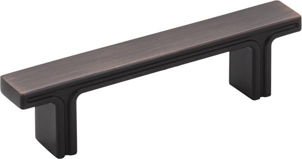 Jeffrey Alexander - 3 Inch Center-to-Center Square Anwick Cabinet Pull