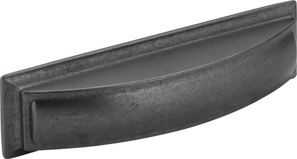 Jeffrey Alexander - 96 mm Center-to-Center Square Annadale Cabinet Cup Pull