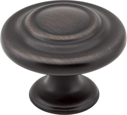 Elements - 1-5/16 Inch Diameter Round Arcadia Cabinet Knob