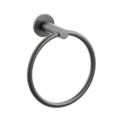 Emtek - Modern Tubular Brass Towel Ring 6-3/4 Inch