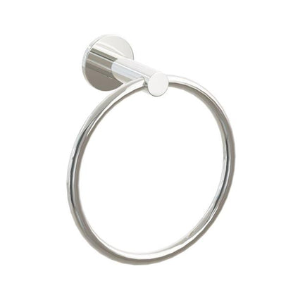 Emtek - Modern Tubular Brass Towel Ring 6-3/4 Inch