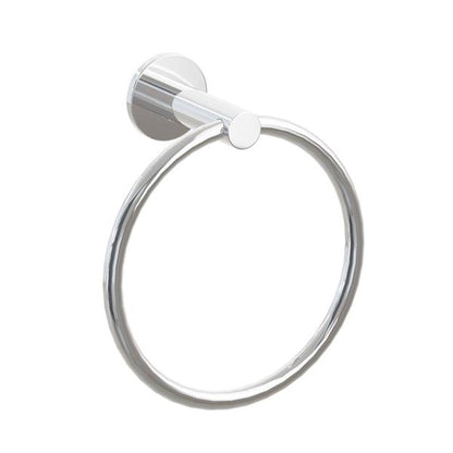 Emtek - Modern Tubular Brass Towel Ring 6-3/4 Inch