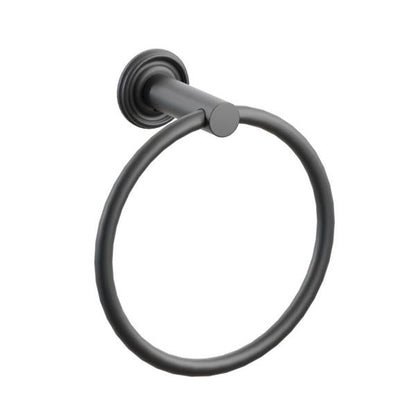 Emtek - Modern Tubular Brass Towel Ring 6-3/4 Inch