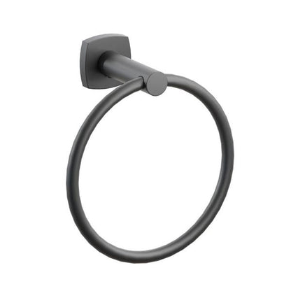Emtek - Modern Tubular Brass Towel Ring 6-3/4 Inch