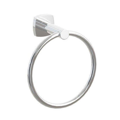 Emtek - Modern Tubular Brass Towel Ring 6-3/4 Inch