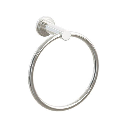 Emtek - Modern Tubular Brass Towel Ring 6-3/4 Inch