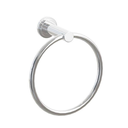 Emtek - Modern Tubular Brass Towel Ring 6-3/4 Inch