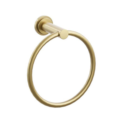 Emtek - Modern Tubular Brass Towel Ring 6-3/4 Inch