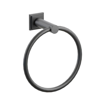 Emtek - Modern Tubular Brass Towel Ring 6-3/4 Inch